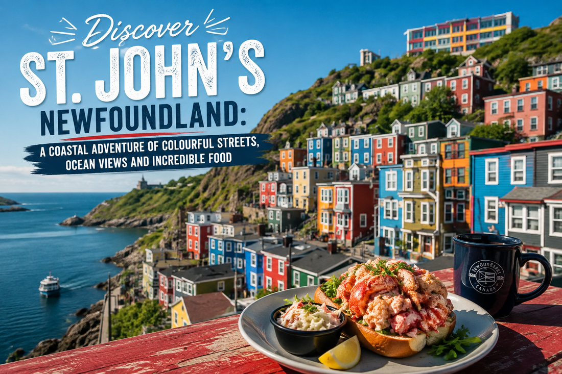 Discover St. John’s, Newfoundland: A Coastal Adventure of Colourful Streets, Ocean Views, and Incredible Food