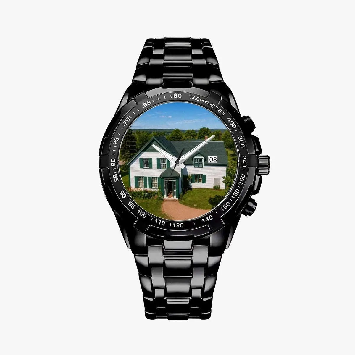 Anne of Green Gables House Watch – PEI-Inspired Metal Timepiece with Scratch-Resistant Crystal