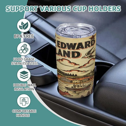 Greetings From Prince Edward Island 20oz Stainless Steel Tumbler – Insulated Travel Mug Car Cups jjkks4-13