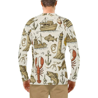 Coastal Drift UV Protection Sunwear – Lightweight Breathable Outdoor Shirt Hoodies & Sweatshirts jjkks4-13