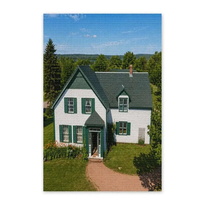 Anne of Green Gables House Diamond Painting Kit – Prince Edward Island DIY Rhinestone Art | Literary Coastal Decor Diamond Painting jjkks4-13