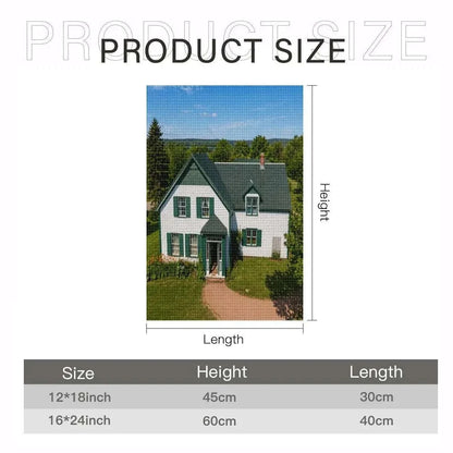 Anne of Green Gables House Diamond Painting Kit – Prince Edward Island DIY Rhinestone Art | Literary Coastal Decor Diamond Painting jjkks4-13