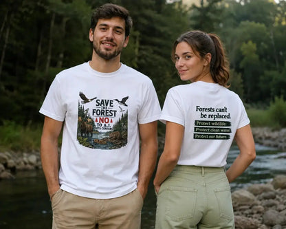 Save The Forest Unisex Graphic Tee – Nature Activism jjkks4-13.myshopify.com