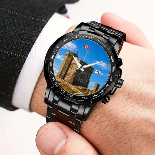 Signal Hill Watch – Durable Metal Timepiece with Scratch-Resistant Crystal &amp; Everyday Style