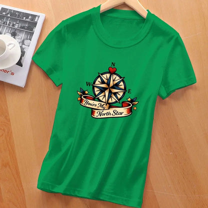 You’re My North Star Cotton T-Shirt – Breathable, Slim Fit, Premium Comfort Tee