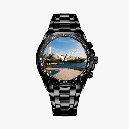 Peggy’s Cove Nova Scotia Watch – Durable Metal, Scratch-Resistant Crystal, Everyday Style
