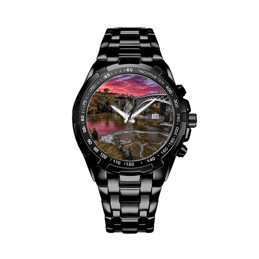 Reversing Falls Watch – Bay of Fundy Inspired Timepiece | Salt Side - Salt Side | Atlantic Canadian Gifts, Souvenirs & Coastal Treasures